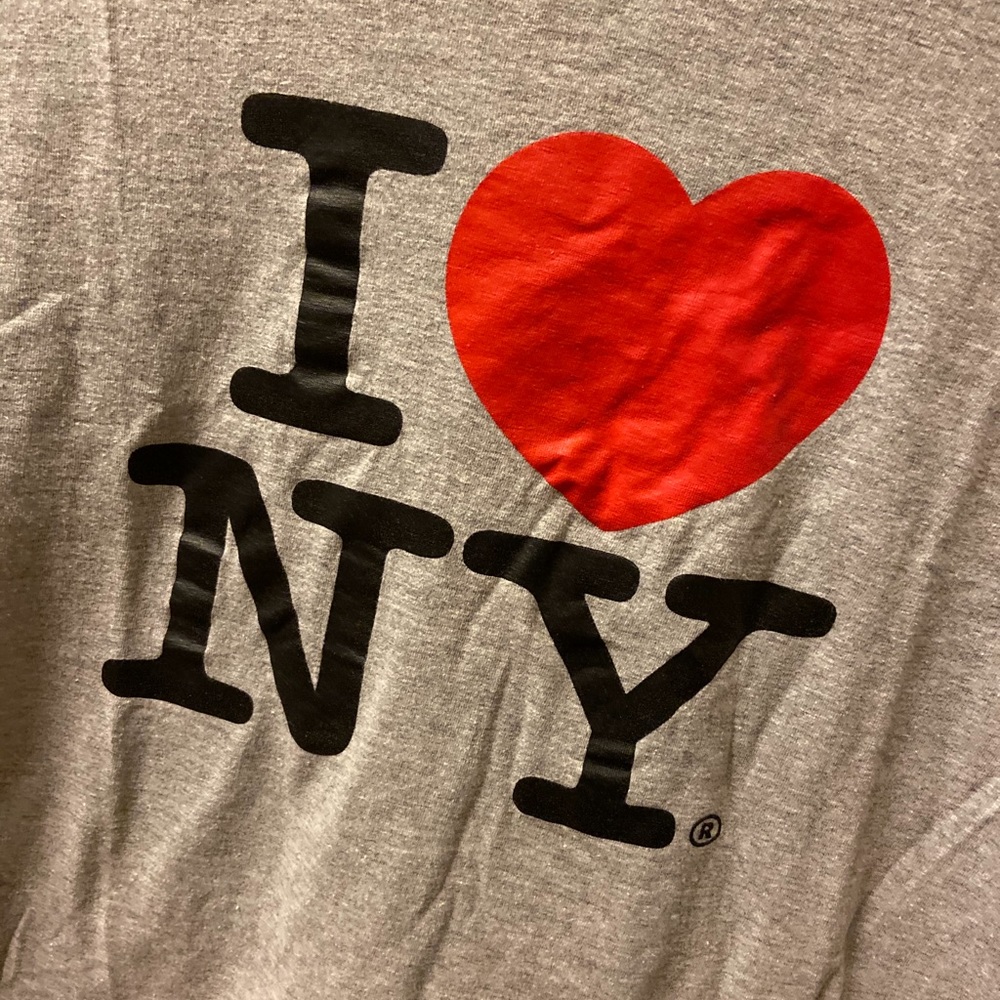 I Love NY Gray T-Shirt